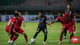 Babak 1: Timnas Indonesia U-17 vs Korea Imbang