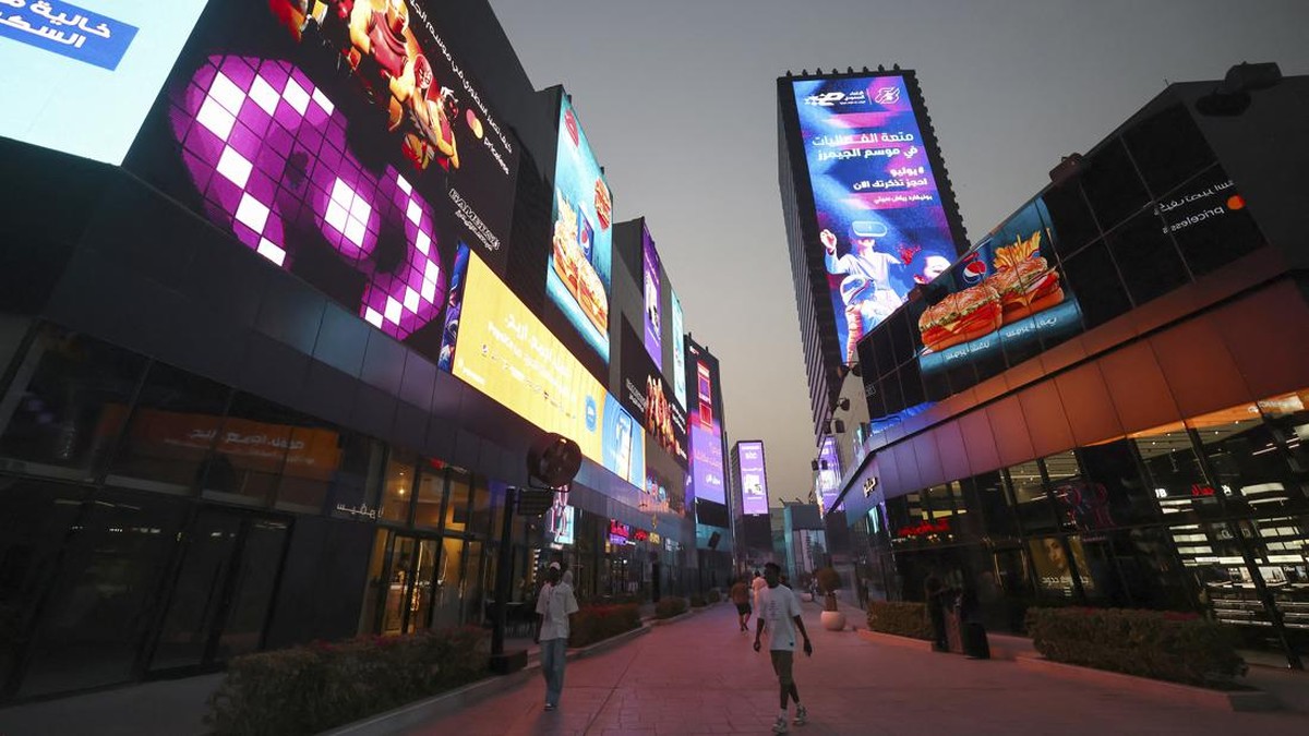 FOTO: Boulevard Riyadh City, Jantung Hiburan Arab Saudi