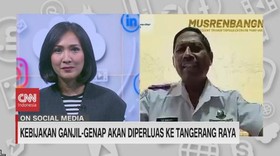 VIDEO: Kebijakan Ganjil-genap Akan Diperluas ke Tangerang Raya