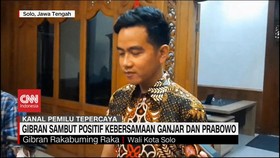 VIDEO: Gibran Sambut Positif Kebersamaan Ganjar dan Prabowo