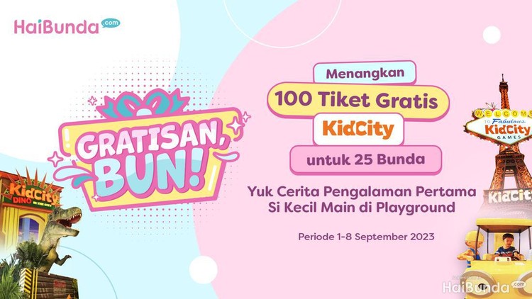 Gratisan Bun Tiket Kidcity