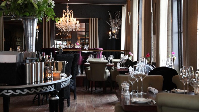 Restaurant Interior.