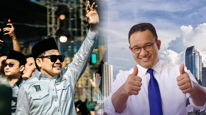 Kolase Anies Baswedan dan Cak Imin. (Instagram @cakiminow dan @aniesbaswedan)