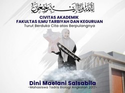 Suara Hati Ortu saat Dini Meninggal Kecelakaan Usai Lulus Skripsi