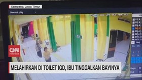 VIDEO: Melahirkan di Toilet IGD, Ibu Tinggalkan Bayinya
