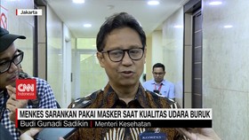 VIDEO:Menkes Sarankan Masker KF 94 dan KN 95 Saat Kualitas Udara Buruk