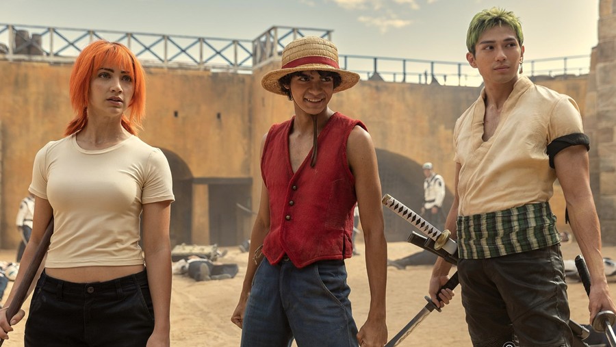 Cuplikan adegan One Piece Live Action.