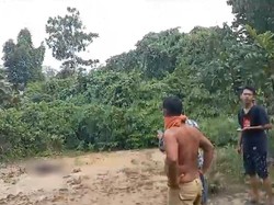 Angga Tusuk Kemaluan Istri Pakai Pisau Usai Dibunuh Demi Kelabui Polisi-Warga