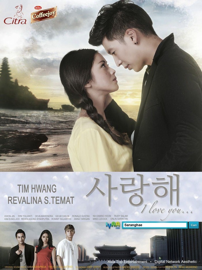 Saranghae, I Love You yang dibintangi Revalina S. Temat dan Tim Hwang