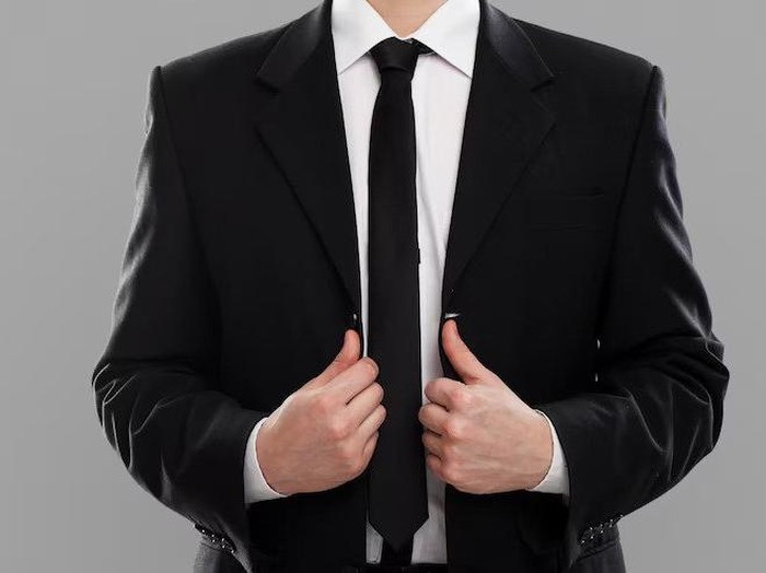 Setelan jas dan dasi/Foto: Freepik/@Racool_studio