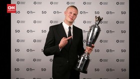 VIDEO: Erling Haaland Jadi Pemain Terbaik Versi PFA