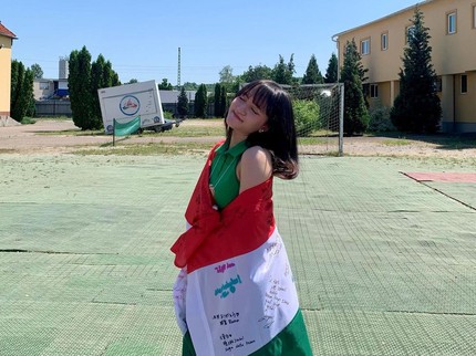 7 Potret Cantik Anak Nia Paramitha yang Kini Sekolah di Hungaria