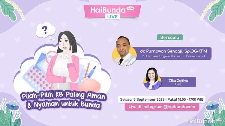 HaiBunda Live: KB Paling Aman dan Nyaman