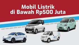 INFOGRAFIS: Mobil Listrik di Bawah Rp500 Juta