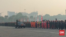 Panglima-Kapolri Pimpin Apel Pasukan Pengamanan KTT ASEAN ke-43
