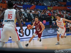 FIBA World Cup 2023: Tekad Latvia Bungkam Brasil dan Ukir Sejarah