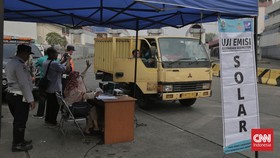 Kendaraan Tak Lolos Uji Emisi di Jakarta Terancam Denda Rp50 Juta