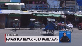 VIDEO: Napas Tua Becak Kota Pahlawan