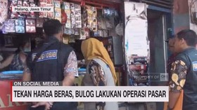 VIDEO: Tekan harga Beras, Bulog Lakukan Operasi Pasar