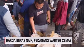 VIDEO: Harga Beras Naik, Pedagang Warteg Cemas