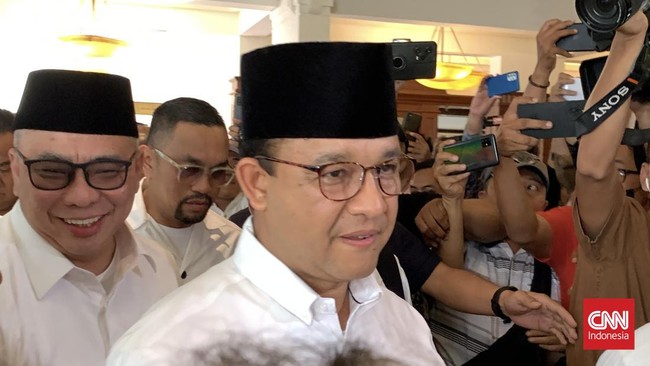 Anies mengaku tak bisa berkomunikasi dengan AHY setelah memilih Cak Imin sebagai calon wakil presiden.