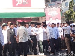 Anies Baswedan Tiba di Lokasi Deklarasi Didampingi Surya Paloh