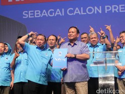 Prabowo Resmi Mendapat Dukungan Partai Gelora untuk Pilpres 2024