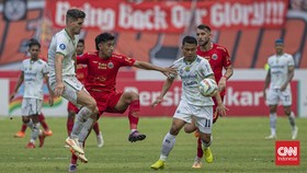 FOTO: Persija dan Persib Berbagi Angka Serta Nasib