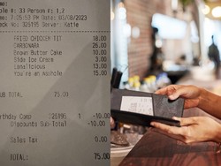 Duh! Pria Ini Mengira Dihina Pelayan Resto Lewat Struk Pembayaran