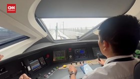 VIDEO: Mengintip Uji Coba Kereta Cepat Jakarta Bandung