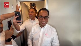 VIDEO: Menhub Jajal Kereta Cepat 350 KM Per Jam, Berdiri Tanpa Goyang