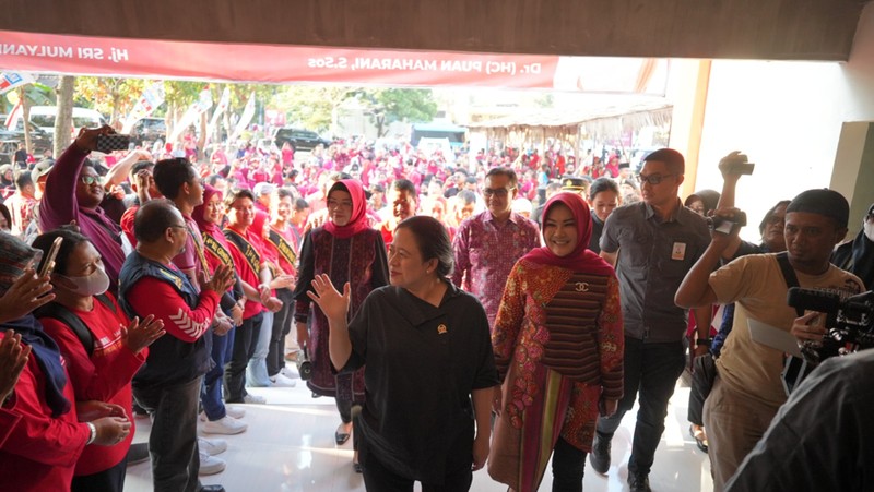 Puan Maharani Apresiasi Penanganan Stunting di Klaten