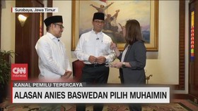 VIDEO: Alasan Anies Baswedan Pilih Muhaimin