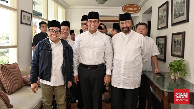 Dengan menjunjung komitmen nilai-nilai kebangsaan, Surya Paloh optimis bahwa pasangan Anies dan Cak Imin akan mendapat dukungan dari rakyat.