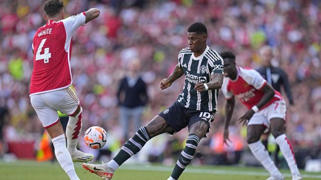 2 Gol Injury Time, Arsenal Menang Dramatis Atas MU