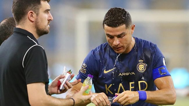 Kata-kata Ronaldo Usai Cetak Gol Saat Al Nassr Bantai Al Hazm