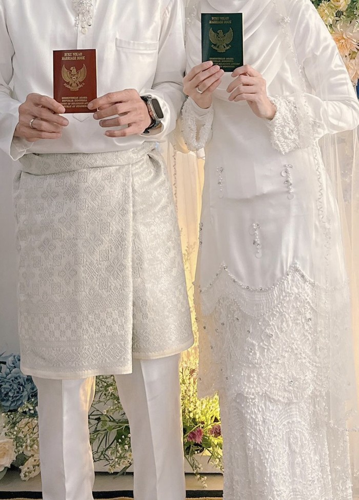 Gaya Larissa Chou Jadi Pengantin