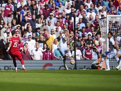 Babak I Selesai, Liverpool Ungguli Aston Villa 2-0
