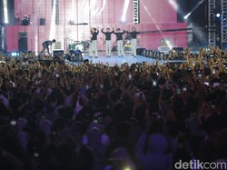 Malam Puncak WJF 2023, Lautan Manusia Penuhi Stadion Siliwangi