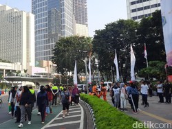 Ada Jakarta International Marathon, CFD di Bundaran HI 23 Juni Ditiadakan