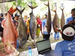 Pemancing Berbagai Negara Adu Skill di Grajagan Fishing Festival Banyuwangi