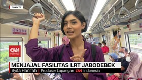 VIDEO: Jalan-jalan ke Pusat Kota, Jajal Fasilitas LRT Jabodebek
