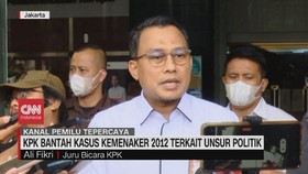 VIDEO: KPK Bantah Kasus Kemenaker 2012 Terkait Unsur Politik