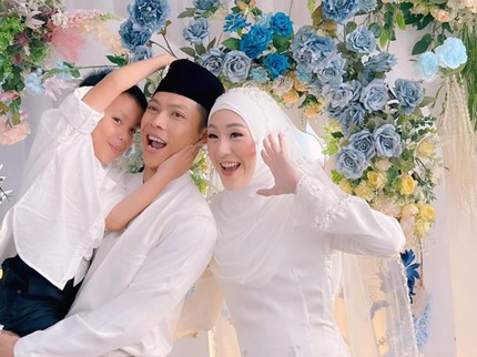 7 Potret Akad Nikah Larissa Chou dan Ikram Rosadi, Tulis Pesan Haru
