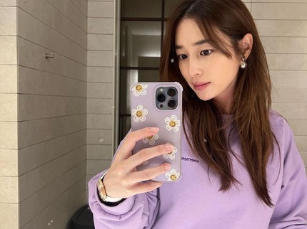 5 Potret Kehamilan Kedua Lee Min Jung, Semakin Cantik & Segar saat Hamil Muda