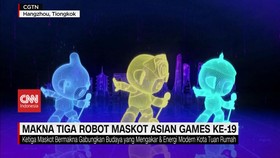 VIDEO: Makna 3 Robot Menggemaskan Maskot Asian Games ke-19