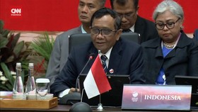 VIDEO: Mahfud Ajak ASEAN Cegah Kejahatan Terorganisasi