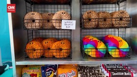 VIDEO: Penampakan Roti Bagel dari Kain Flanel