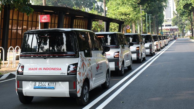Populasi mobil listrik berbasis baterai di Indonesia terus tumbuh dari tahun ke tahun.
