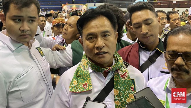Yusril Ihza Mahendra didorong menjadi bakal calon wakil presiden mendampingi bakal calon presiden Prabowo Subianto dalam pemilihan presiden (Pilpres) 2024.